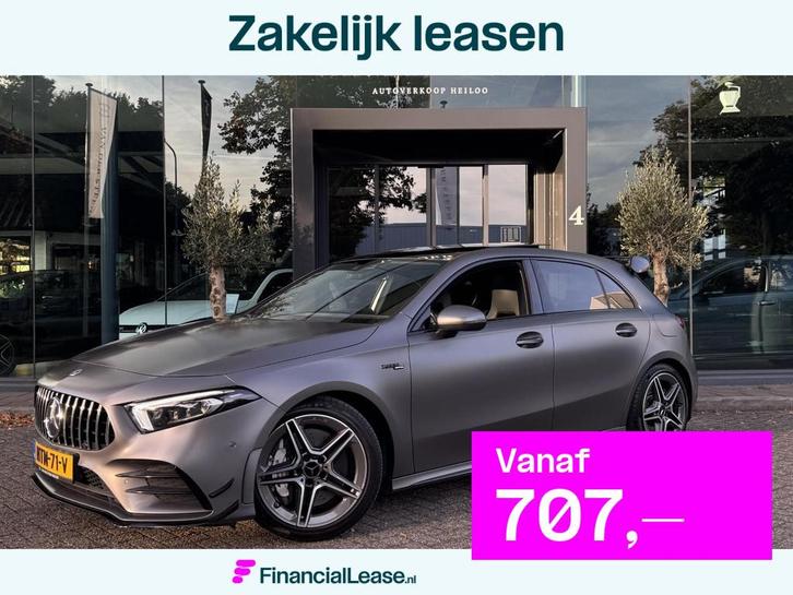Mercedes-Benz A-klasse AMG 35 4MATIC Premium Plus Schuifdak, Auto's, Mercedes-Benz, Bedrijf, Lease, Financial lease, A-Klasse