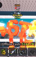 Roblox Pet Simulator 2 Lava Pet #67, Online, 1 speler, Nieuw, Ophalen of Verzenden