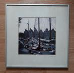 Ger Dekkers - De oude haven van Hoorn 1987 + Boek, Antiek en Kunst, Ophalen of Verzenden