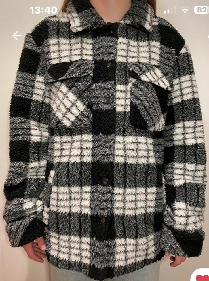 America today teddy jas m 170/176, Kleding | Dames, Jassen | Winter, Zo goed als nieuw, Zwart, Ophalen of Verzenden