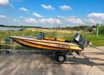 Goede trailer + Boot (opknapper), Watersport en Boten, Ophalen, Zo goed als nieuw