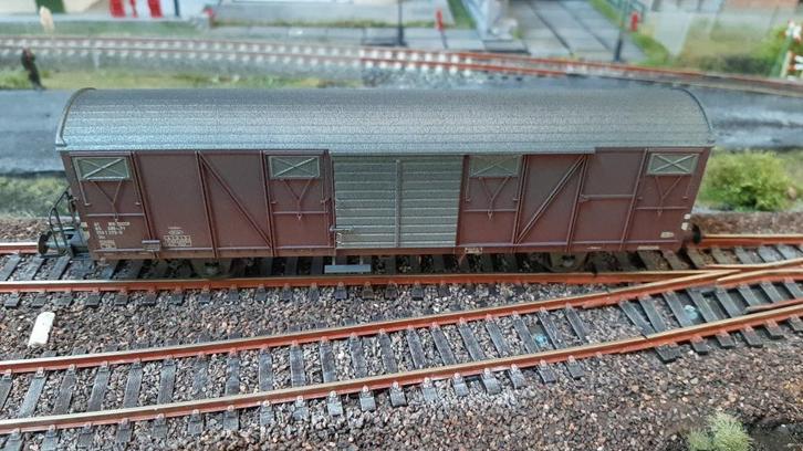 Exact-train EX22034 - SBB GBS EUROP Goederenwagen, Hobby en Vrije tijd, Modeltreinen | H0, Zo goed als nieuw, Wagon, Gelijkstroom of Wisselstroom