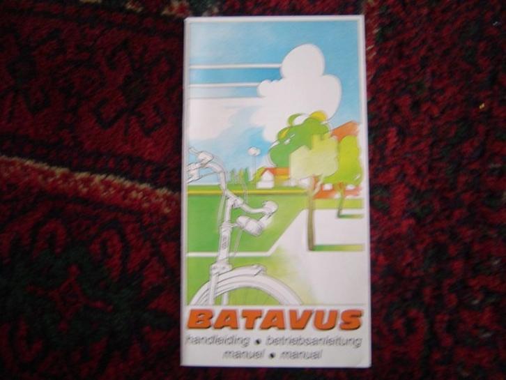 Batavus fietsen 1986 handleiding, Fietsen en Brommers, Handleidingen en Instructieboekjes, Gebruikt, Ophalen of Verzenden