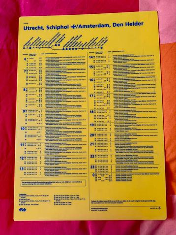 2x Vertrekstaten NS Driebergen-Zeist beschikbaar voor biedingen