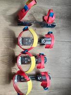Kinderschaatsen. Dubbele ijzers, Ophalen, Zo goed als nieuw, Overige typen, Overige merken