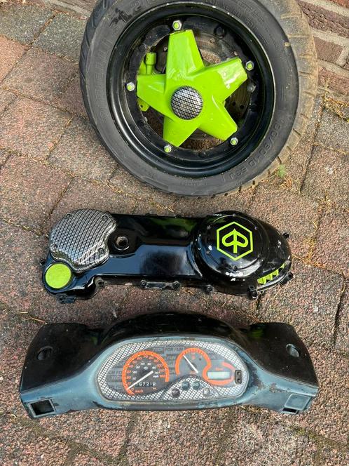 Piaggio/Gilera Typhoon Frame + custom Onderdelen, Fietsen en Brommers, Scooters | Piaggio, Gebruikt, Overige modellen, Maximaal 45 km/u