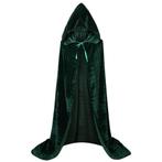 Groene cape (volwassene kinder dames meisjes mantel feest), Hobby en Vrije tijd, Kostuums, Theaterbenodigdheden en LARP, Verzenden