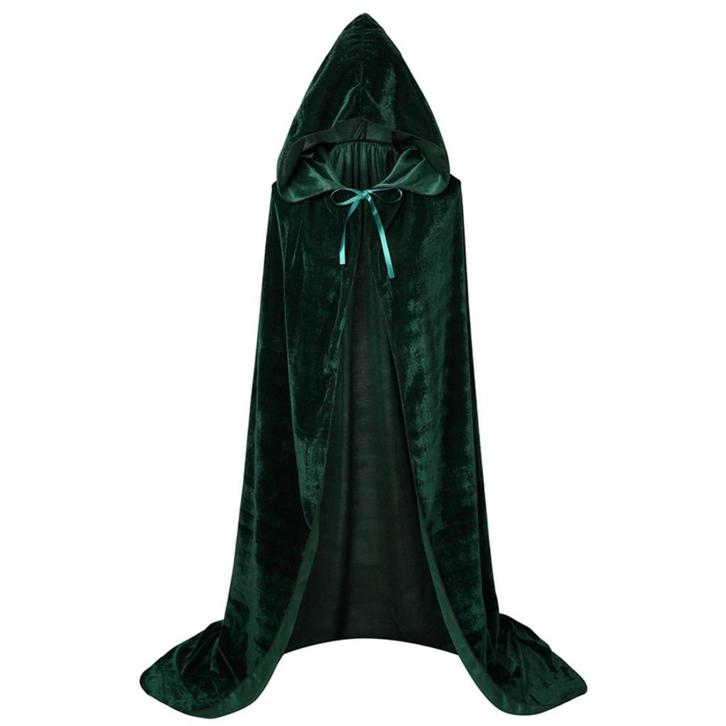 Groene cape (volwassene kinder dames meisjes mantel feest), Hobby en Vrije tijd, Kostuums, Theaterbenodigdheden en LARP, Nieuw