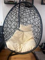 Schommelstoel - Relaxen in Stijl, Gebruikt, Zwart, Ophalen of Verzenden, Metaal