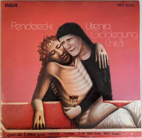Penderecki  Ormandy Utrenja (Grablegung Christi), Cd's en Dvd's, Vinyl | Klassiek, Zo goed als nieuw, Ophalen of Verzenden