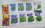 Zaden, tomaat, paprika, bieslook, dille, tijm, lavendel, ore, Ophalen of Verzenden, Voorjaar, Volle zon, Zaad