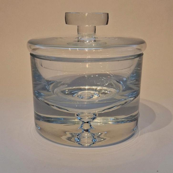 Vintage Bonny Krosno Dekselpot, Antiek en Kunst, Antiek | Glas en Kristal, Ophalen of Verzenden