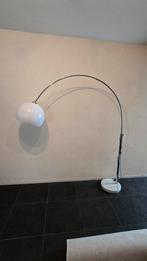 Booglamp - 195cm hoog, Huis en Inrichting, Lampen | Vloerlampen, Ophalen, Gebruikt, Modern, Metaal
