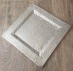 Ijzeren kaars of decoratie schaal / intratuin / 38x38 cm, Ophalen of Verzenden, Zo goed als nieuw