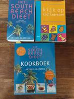3 South Beach Dieet Kookboeken, Hoofdgerechten, Ophalen of Verzenden, Zo goed als nieuw, Gezond koken