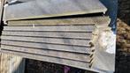 Antraciet bandjes, Tuin en Terras, Tegels en Klinkers, Ophalen, Gebruikt, Overige typen, Minder dan 5 m²