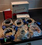 Deluxe 4-Kanaals  PS/2 /  VGA / Audio /Mic (KVMAM)  -Switch, Ophalen of Verzenden