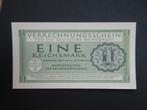 1 Reichsmark 1944 Duitsland Wehrmacht Legergeld WW2 UNC (02), Verzamelen, Militaria | Tweede Wereldoorlog, Duitsland, Overige typen