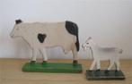 Antieke houten boerderij dieren - Ertsgebergte, Antiek en Kunst, Ophalen of Verzenden