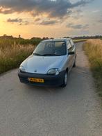 Fiat Seicento 1.1 2003 Grijs, Auto's, Voorwielaandrijving, 4 cilinders, 17 €/maand, Origineel Nederlands