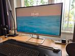 HP 27er 27 inch monitor grijs/wit, Computers en Software, Monitoren, Ophalen, Gebruikt, VGA, LED