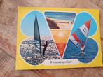 Ansichtkaart Vrouwenpolder. Surfen strand, Ophalen of Verzenden