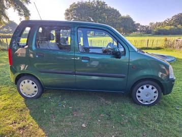Opel Agila 1.2 I 16V 2001 Groen, nieuwe APK beschikbaar voor biedingen