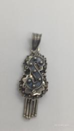 Antieke Zilveren Mutsenbel Hanger, Ophalen of Verzenden, Zilver, Zilver, Overige voorstellingen
