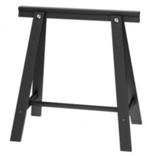 Houten schragen IKEA zwart, Tafelpoot, Gebruikt, 50 tot 100 cm, Grenenhout