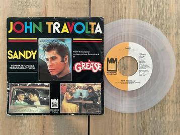 VINYL SINGLE John Travolta - Sandy (Limited Edition) beschikbaar voor biedingen