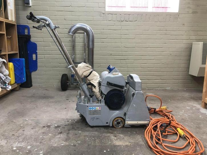 Professionele parketschuurmachine Bona Belt te koop, Doe-het-zelf en Verbouw, Gereedschap | Schuurmachines, Gebruikt, Bandschuurmachine