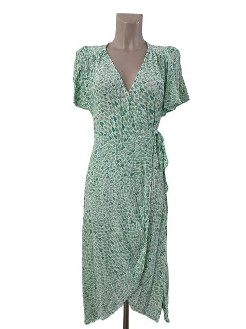 Fabienne Chapot jurk maxi M, Kleding | Dames, Jurken, Zo goed als nieuw, Maat 38/40 (M), Groen, Onder de knie, Ophalen of Verzenden