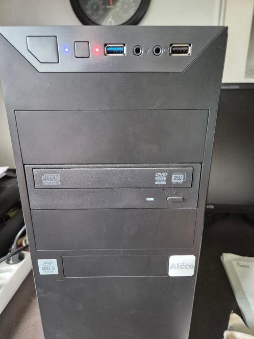 Asus desktop computer, Windows 11 Pro, 256 GB SSD, Computers en Software, Desktop Pc's, Gebruikt, 3 tot 4 Ghz, SSD, 8 GB, Met monitor