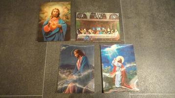 Ansichtkaarten - Christendom, Jezus Christus (3D, 1975) beschikbaar voor biedingen