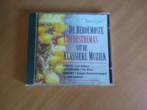 CD Amour de Classique, Cd's en Dvd's, Cd's | Klassiek, Zo goed als nieuw, Ophalen of Verzenden