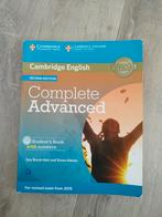 Boek Cambridge English Complete Advanced (CAE), Boeken, Ophalen of Verzenden, Zo goed als nieuw
