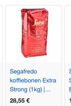 Segafredo koffiebonen  extra strong 3 kg voor 40 euro, Ophalen of Verzenden