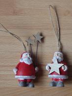 2 kerstmannen met sterren voor in de kerstboom, Ophalen, Zo goed als nieuw