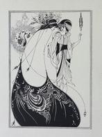 Aubrey Beardsley – Blokdruk 1920: Peacock Skirt, Art Nouveau, Verzenden