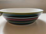 Iittala Origo blauw saladeschaal - Alfredo Häberli, Porselein of Keramiek, Schaal, Rond, Ophalen of Verzenden