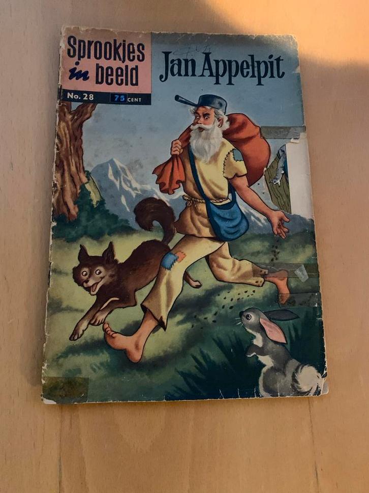 Sprookjes in Beeld: Jan Appelpit, Boeken, Stripboeken, Gelezen, Ophalen of Verzenden