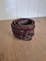 Bruine leren damesriem, 80 tot 90 cm, Echt leder, Heupriem, Ophalen of Verzenden