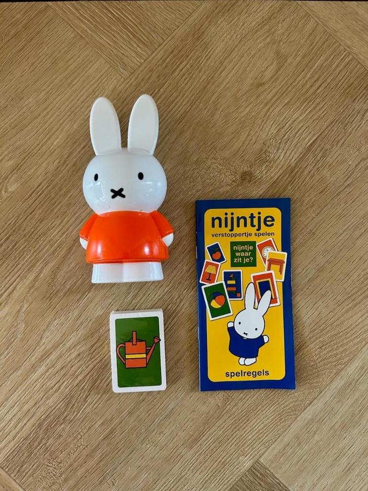 Nijntje Verstoppertje incl. kaartjes + instructies, Kinderen en Baby's, Speelgoed | Educatief en Creatief, Zo goed als nieuw, Ontdekken