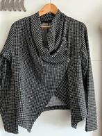 Elsewhere jasje met asymmetrische sluiting maat L, Verzenden, Elsewhere, Zwart, Maat 42/44 (L)