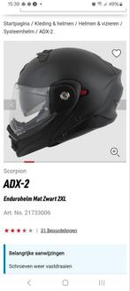 Scorpion ADX-2 system helmet road/enduro XXL met pinlock, Motoren, Systeemhelm, Heren, Shark, Ophalen of Verzenden