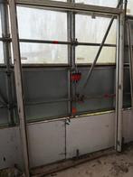 Deurkozijn met dubbele deur., Doe-het-zelf en Verbouw, Kozijnen en Schuifpuien, Gebruikt, Deurkozijn, Ophalen of Verzenden, 150 tot 225 cm