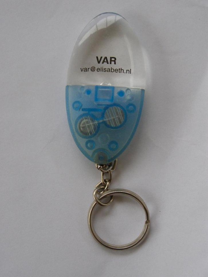 Sleutelhanger VAR, Elisabethziekenhuis Tilburg, Verzamelen, Sleutelhangers, Gebruikt, Overige typen, Ophalen of Verzenden