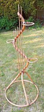 Vintage rotan (Rohe) planten standaard, Ophalen, Gebruikt