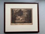 Willy Steelink jr, 'Huon en Almansaris' ets, Antiek en Kunst, Kunst | Etsen en Gravures, Ophalen of Verzenden