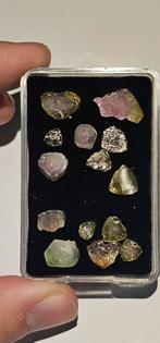 Watermeloen Toermalijn Schijfjes, Verzamelen, Mineralen en Fossielen, Ophalen of Verzenden, Mineraal